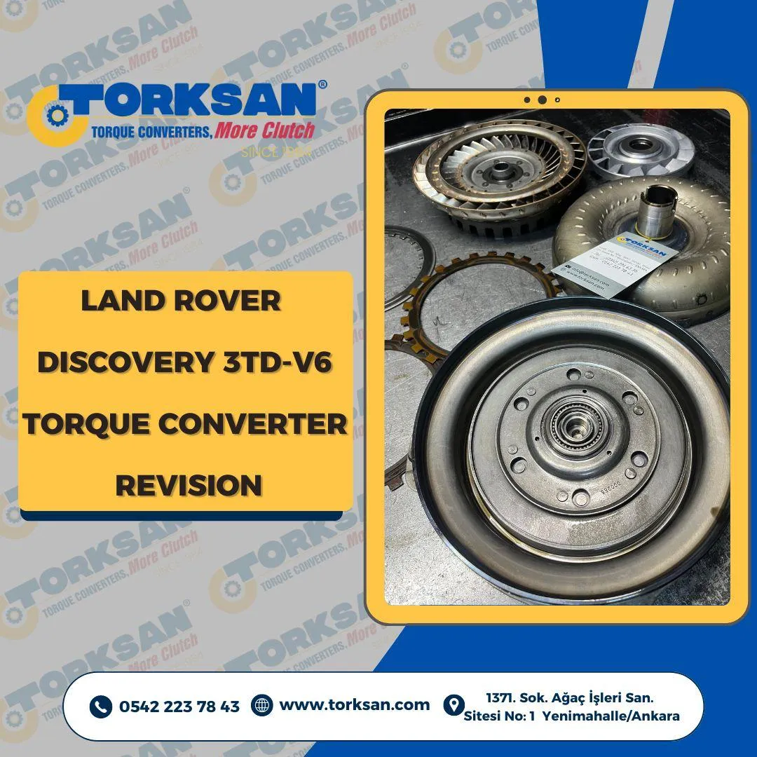 Land Rover Discovery 3TD-V6 Tork Konvertör Revizyonu