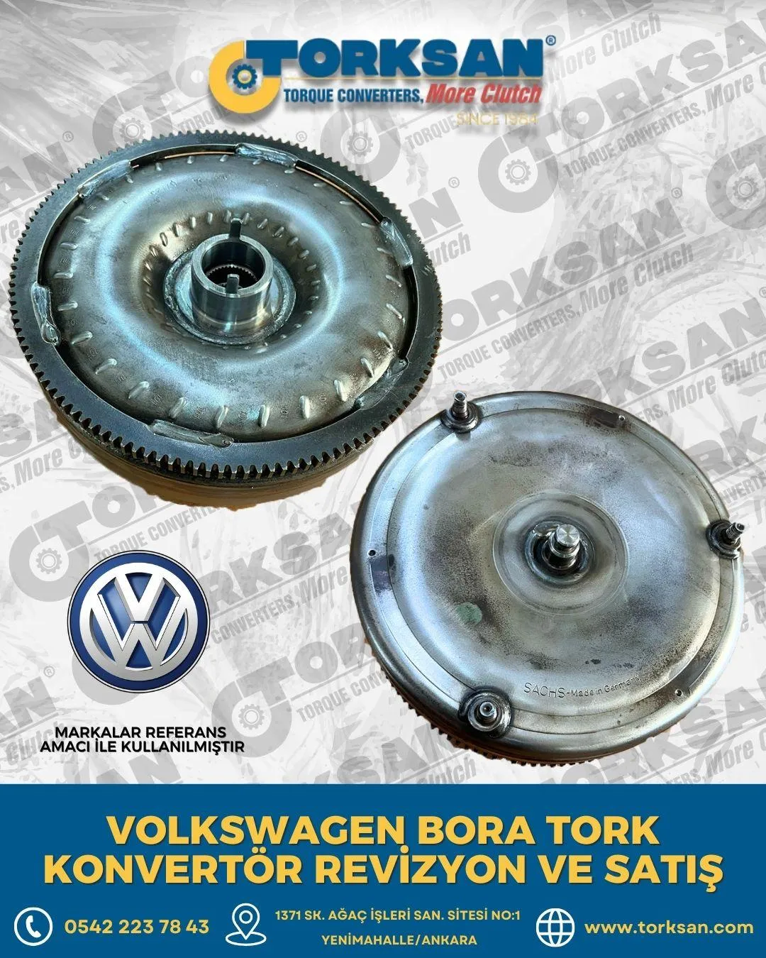 Volkswagen Bora Tork Konvertör Revizyon ve Satış