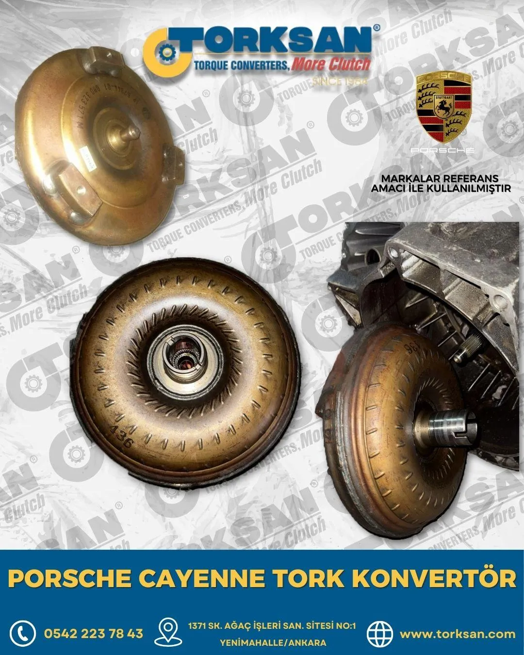 Porsche Cayenne Tork Konvertör Revizyonu