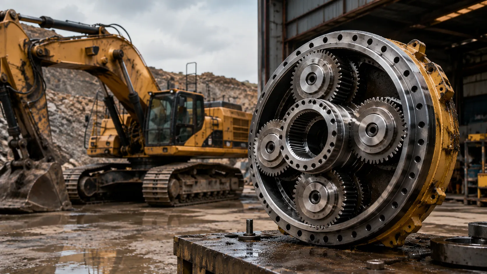 Cat 374F Kule Şanzıman Taşıyıcı Carrier Parçası