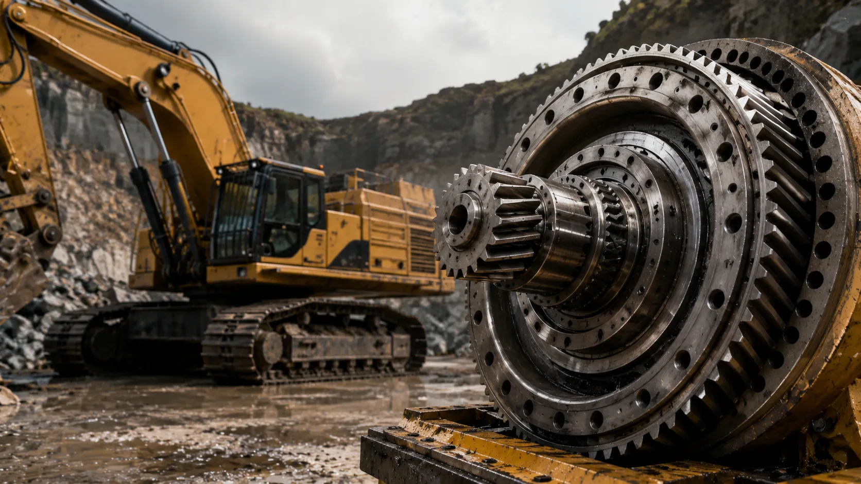 Cat 374F Kule Şanzıman Dişlisi ve Arıza Belirtileri