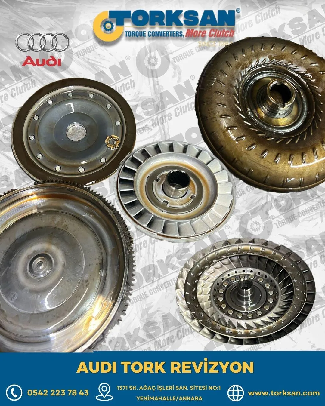 Audi Tork Konvertör Revizyonu