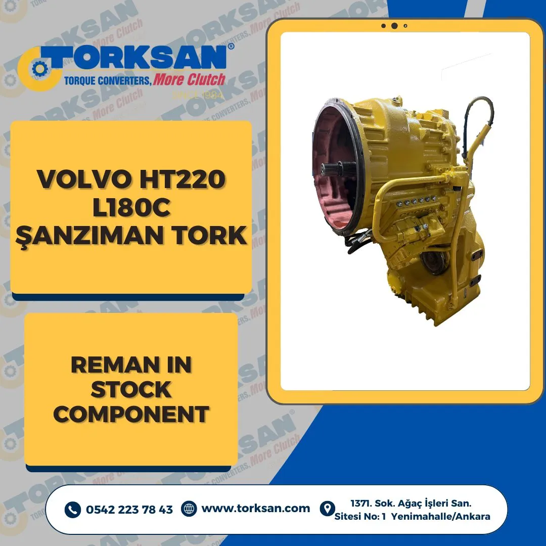 Volvo L180C Şanzıman Tork
